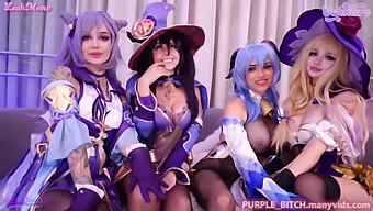 Vidéo D'Introduction Des Filles Genshin Impact Dans Une Orgie Anale